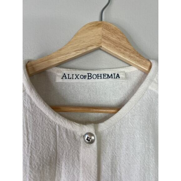 NWT Alix of Bohemia Quincy Sun Snow Mini Dress in Cream Snow Size: Large - Picture 4 of 9